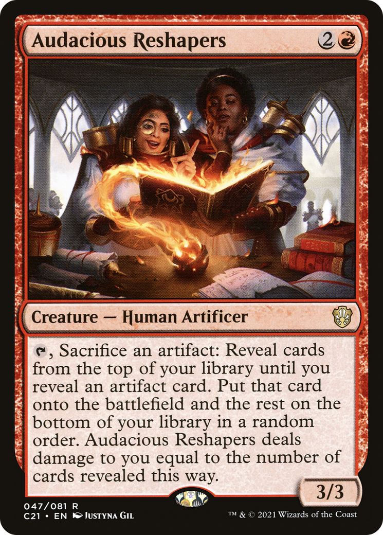 Audacious Reshapers (C21) 47