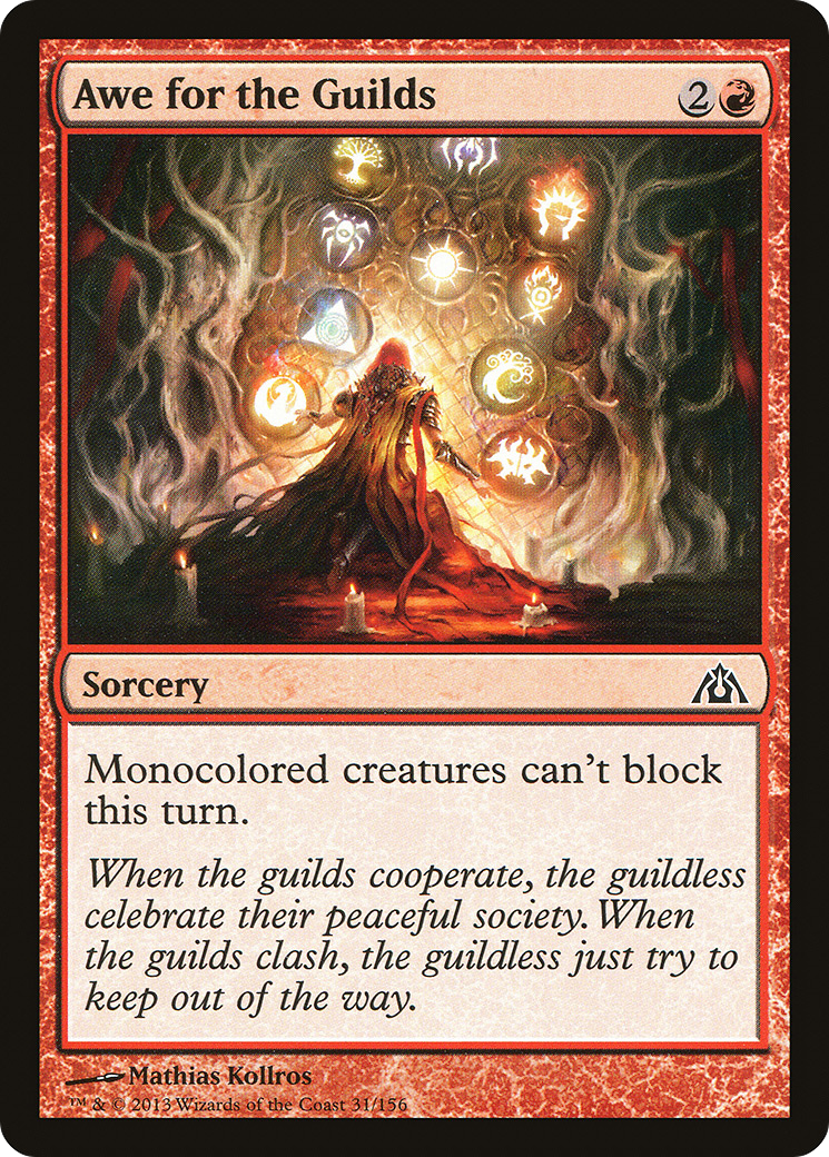 Awe for the Guilds (DGM) 31 - WZRD TCG