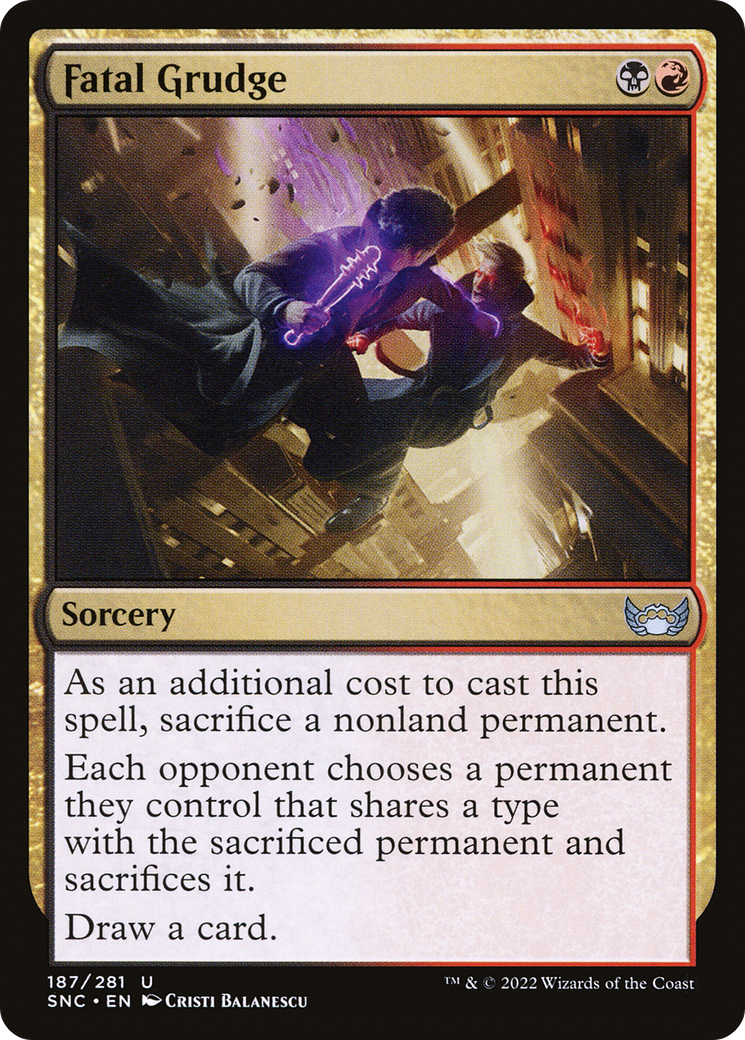 Fatal Grudge (SNC) 187 - WZRD TCG