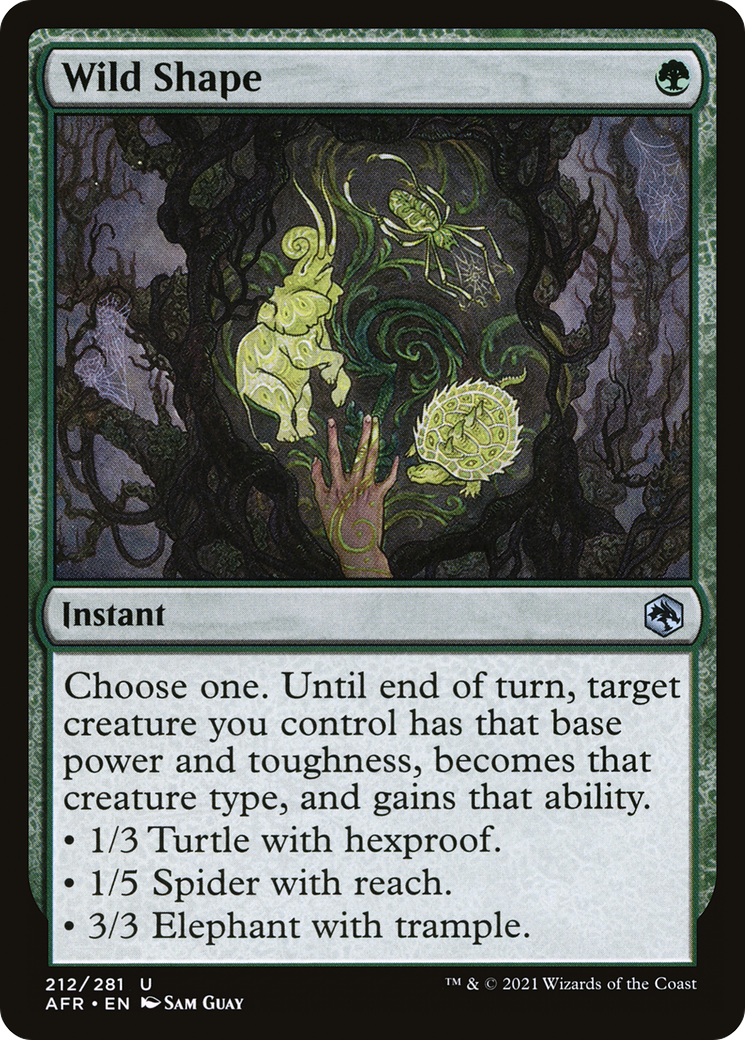 Wild Shape (AFR) 212