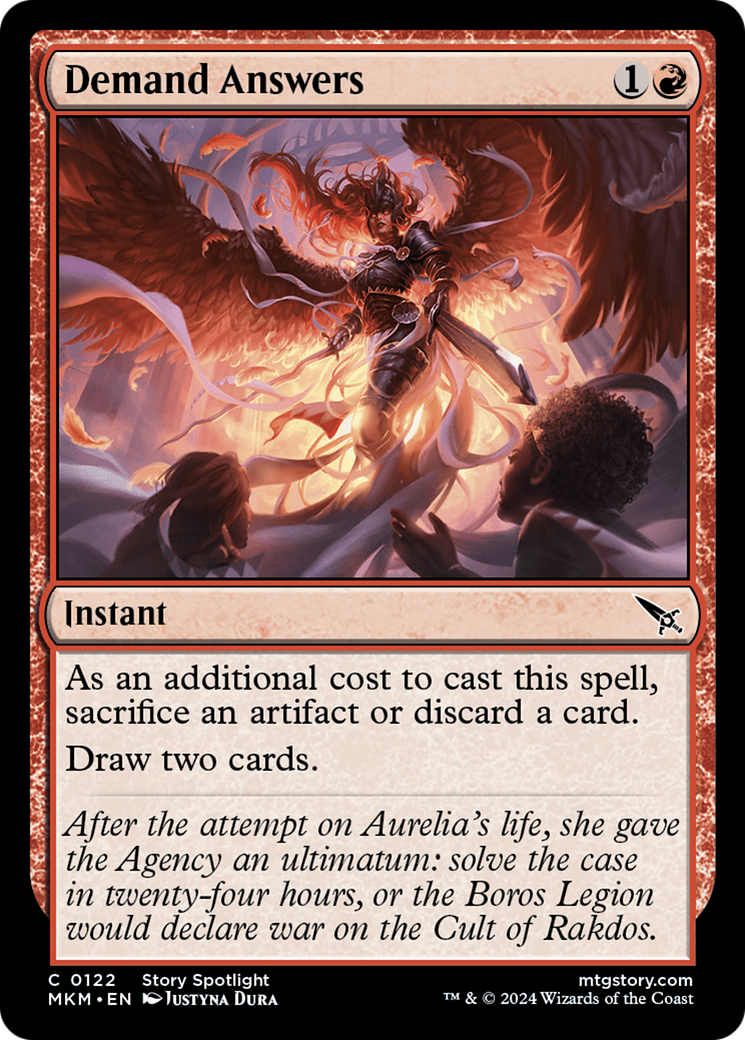 Demand Answers (MKM) 122 - WZRD TCG