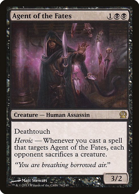 Agent of the Fates front