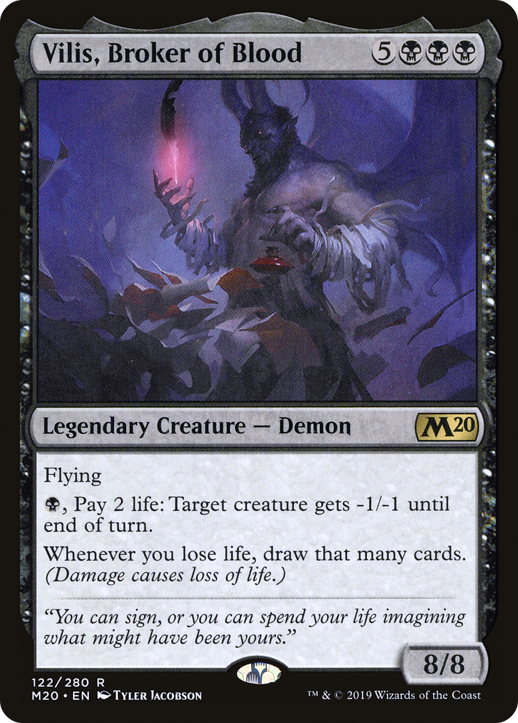Vilis, Broker of Blood (M20) 122
