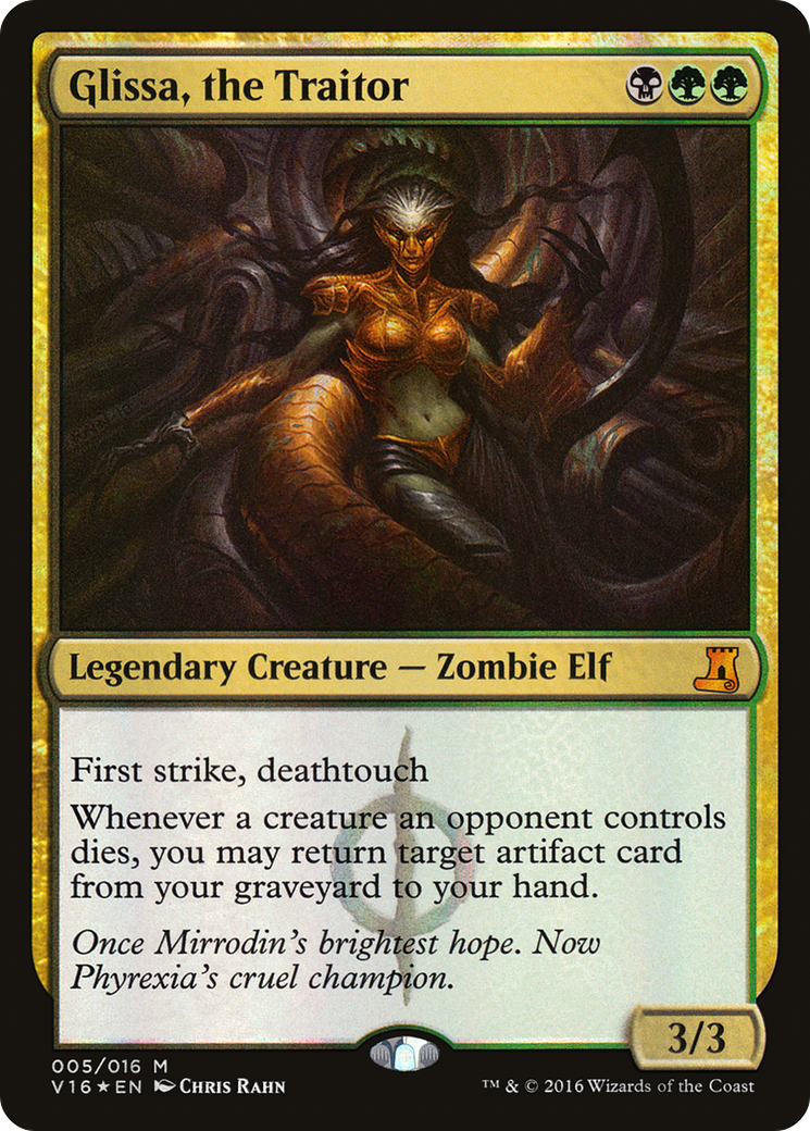 Glissa, the Traitor (V16) 5 - WZRD TCG