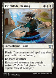Twinblade Blessing front