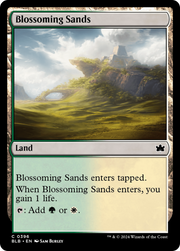 Blossoming Sands (BLB) 396 - WZRD TCG