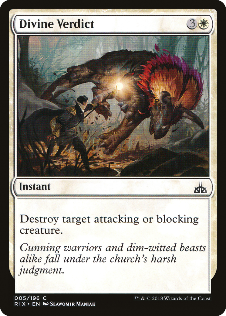 Divine Verdict (RIX) 5 - WZRD TCG