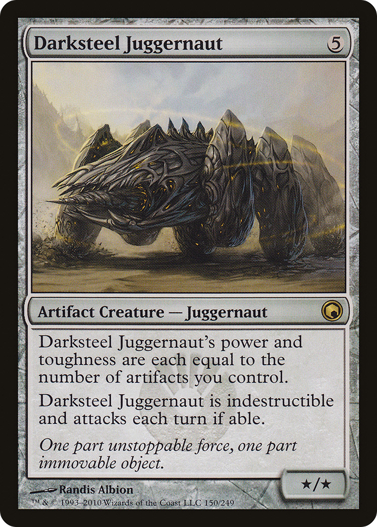 Darksteel Juggernaut (SOM) 150 - WZRD TCG