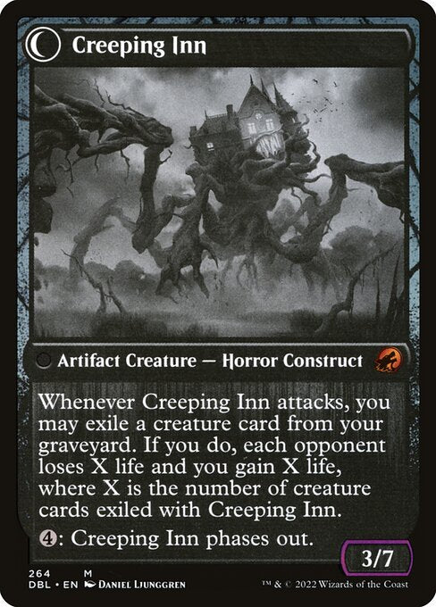 Hostile Hostel // Creeping Inn (Back)