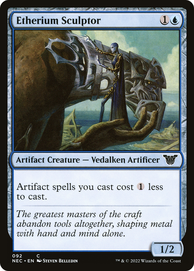 Etherium Sculptor (NEC) 92 - WZRD TCG