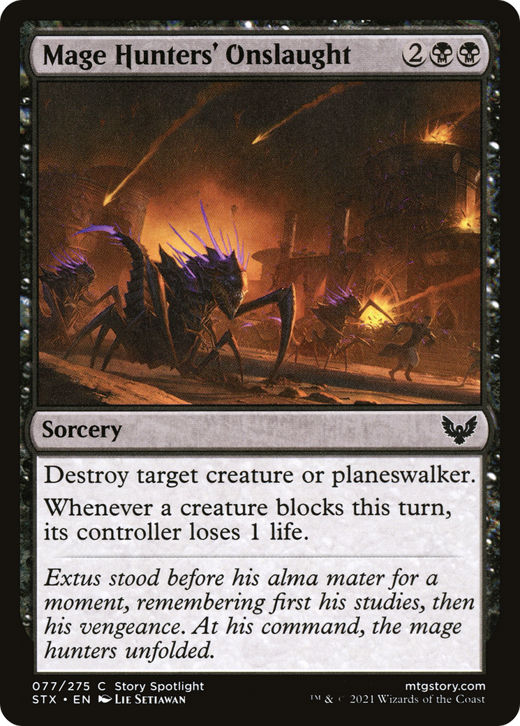 Mage Hunters' Onslaught (STX) 77 - WZRD TCG