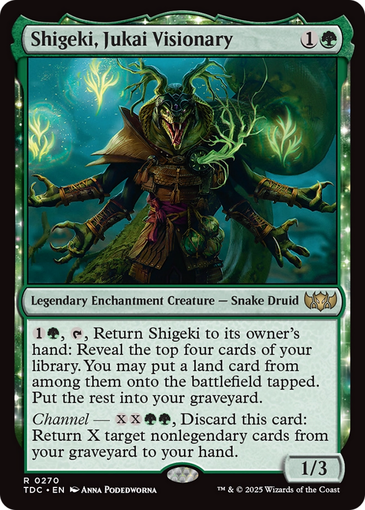 Shigeki, Jukai Visionary (TDC) 270 - WZRD TCG