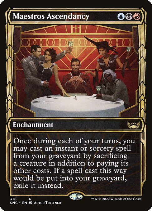 Maestros Ascendancy front