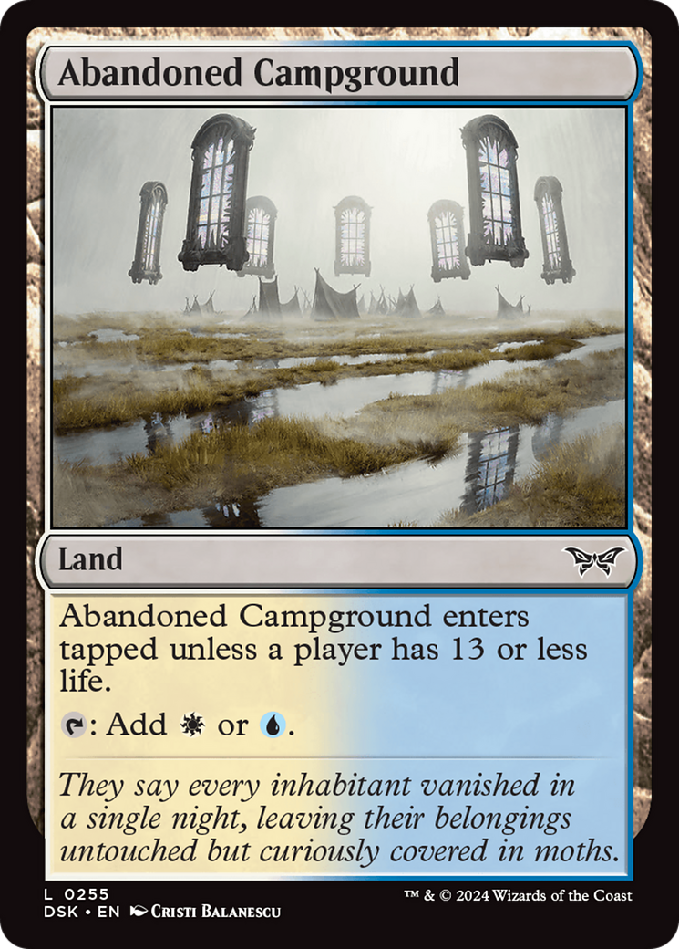 Abandoned Campground (DSK) 255 - WZRD TCG