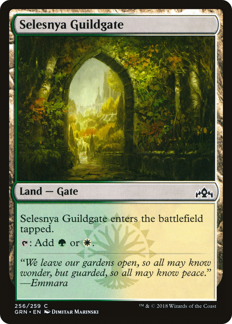 Selesnya Guildgate (GRN) 256 - WZRD TCG