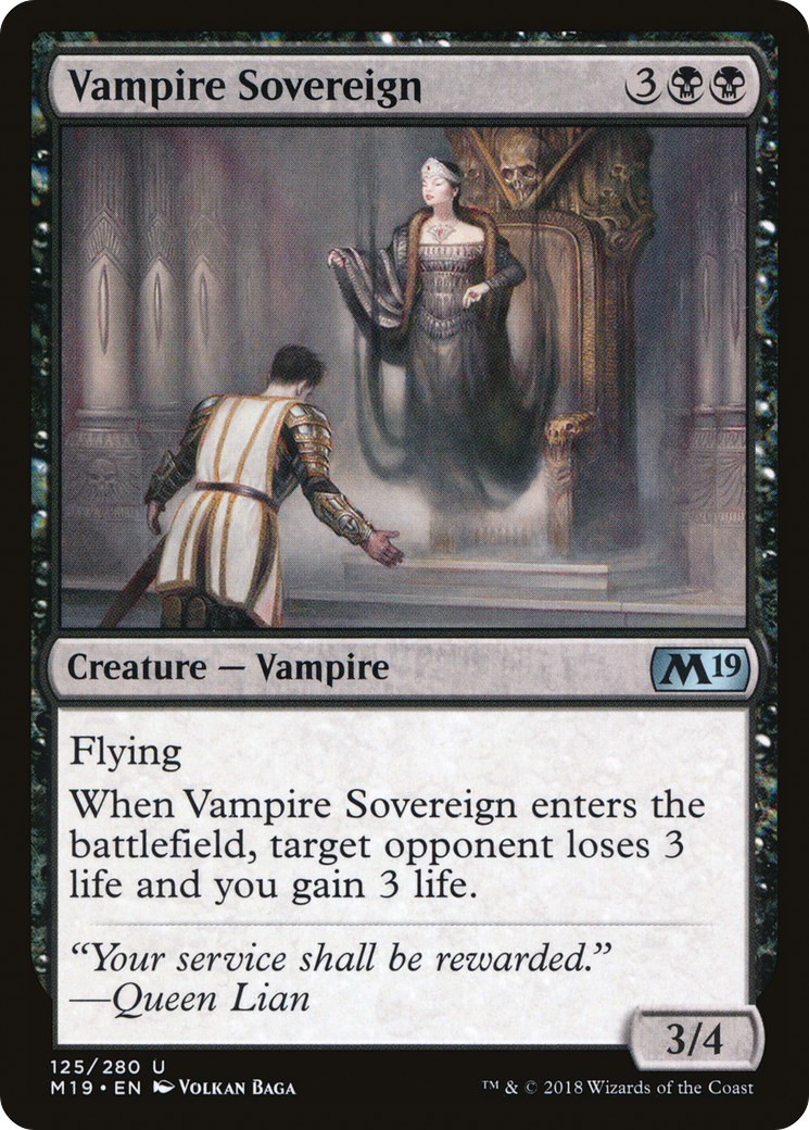 Vampire Sovereign (M19) 125