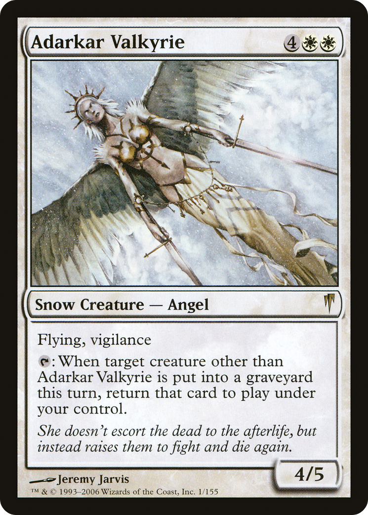 Adarkar Valkyrie (CSP) 1 - WZRD TCG