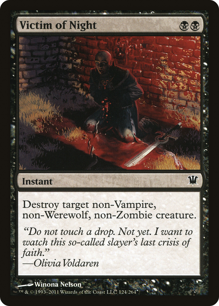 Victim of Night (ISD) 124 - WZRD TCG