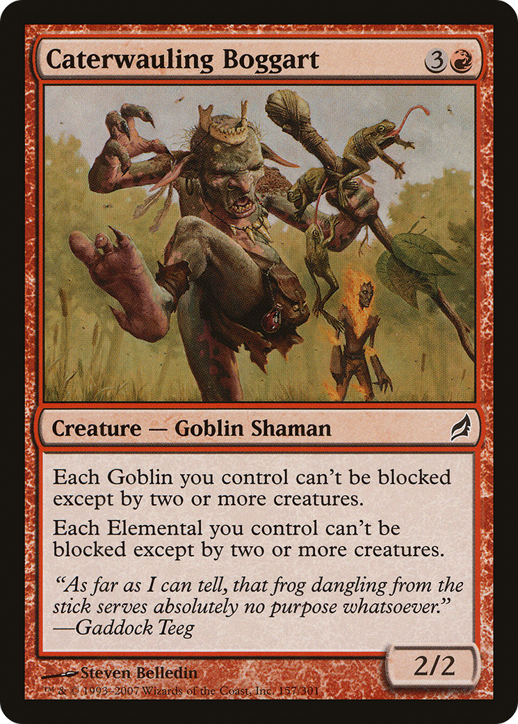 Caterwauling Boggart (LRW) 157 - WZRD TCG