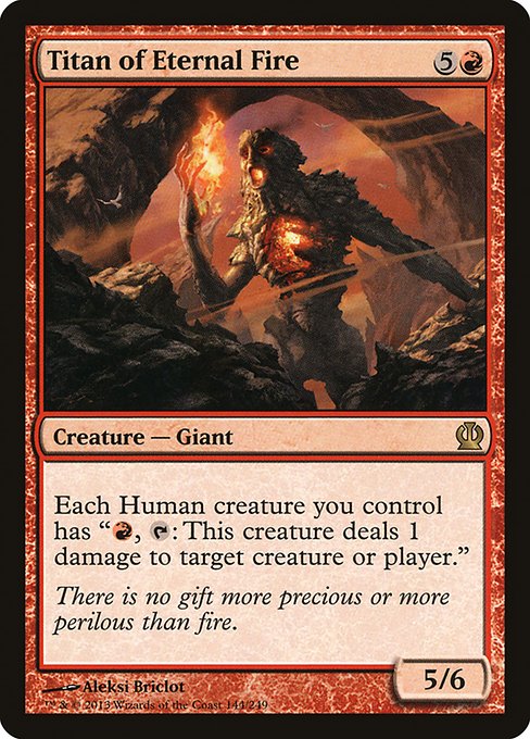 Titan of Eternal Fire front