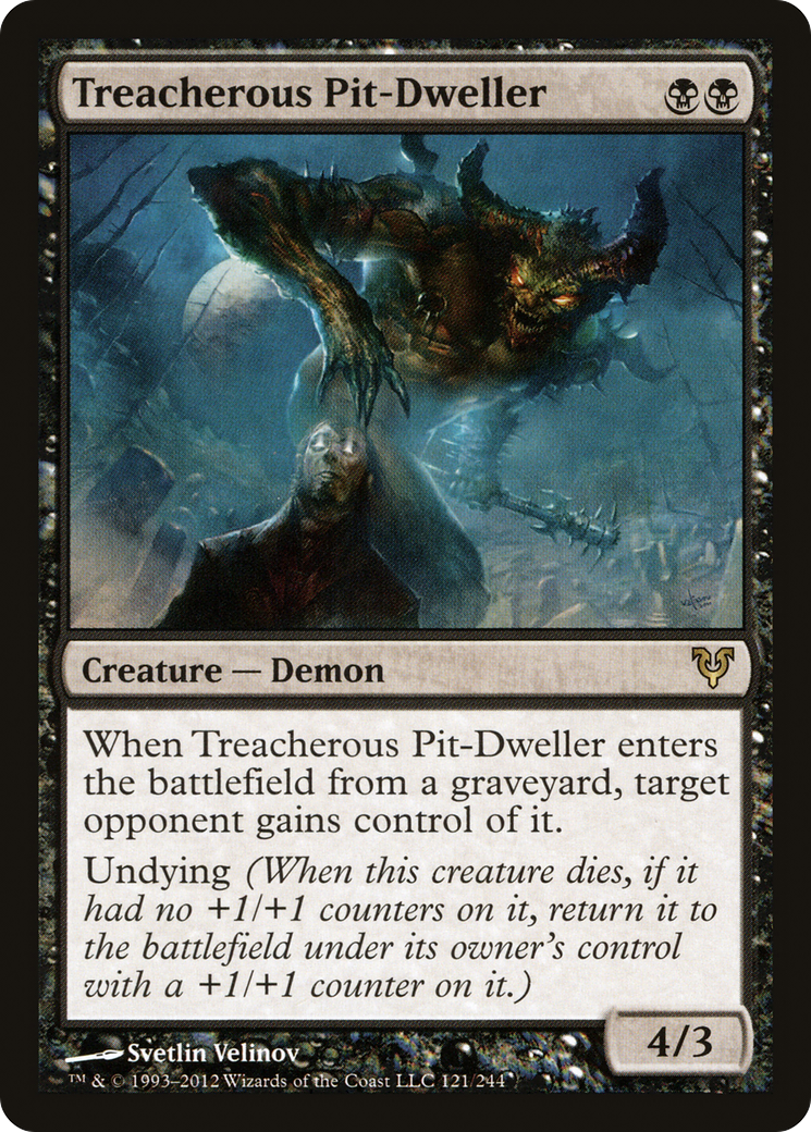 Treacherous Pit-Dweller (AVR) 121