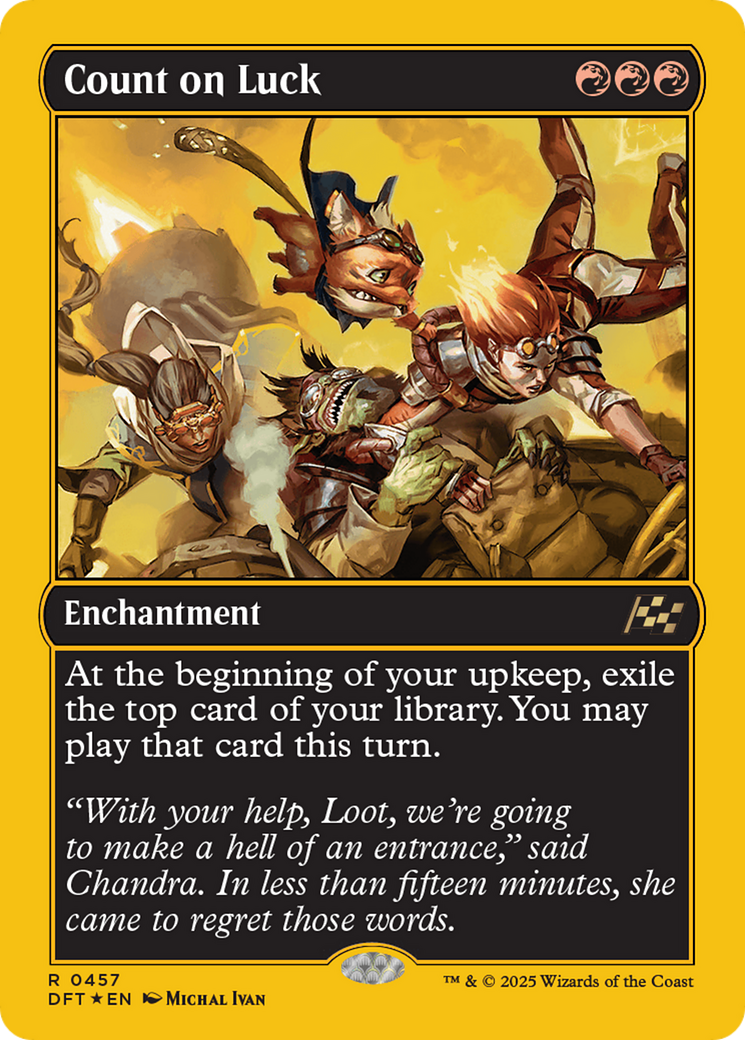 Count on Luck (DFT) 457 - WZRD TCG