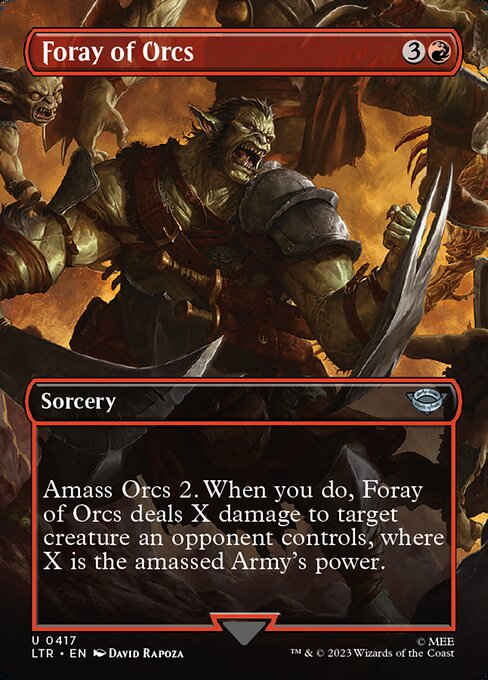Foray of Orcs front