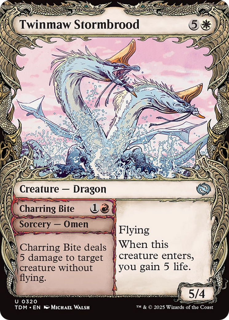 Twinmaw Stormbrood (DFC) (TDM) 320 - WZRD TCG