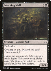 Moaning Wall (HOU) 72 - WZRD TCG
