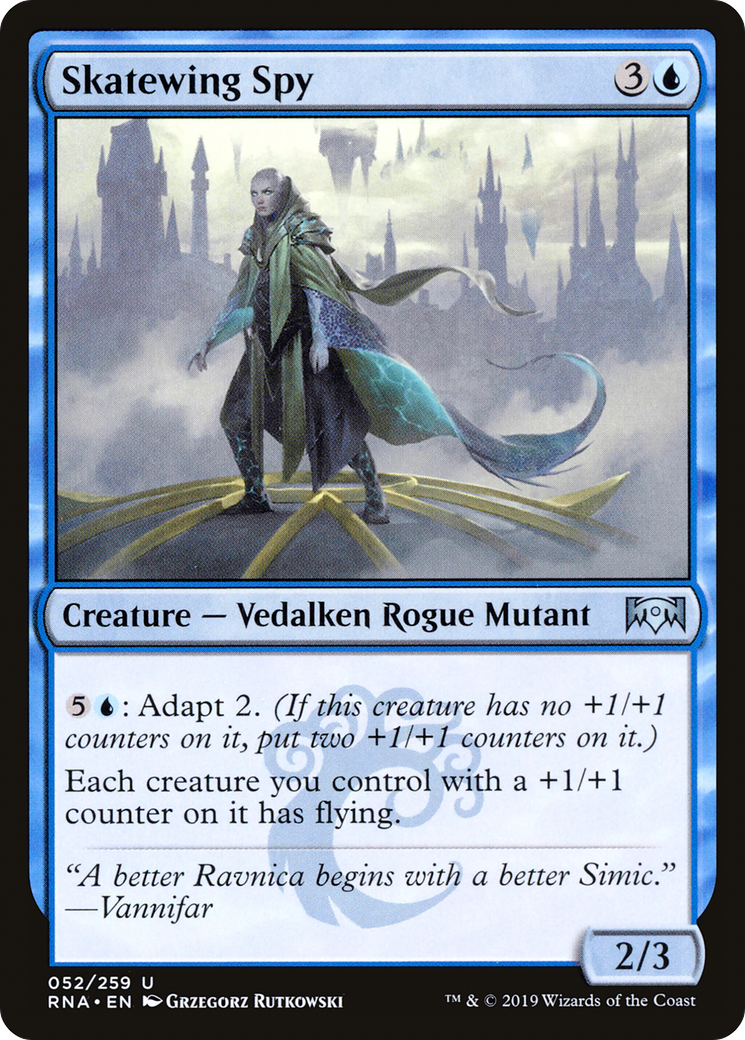 Skatewing Spy (RNA) 52 - WZRD TCG