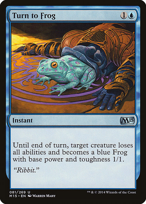 Turn to Frog front
