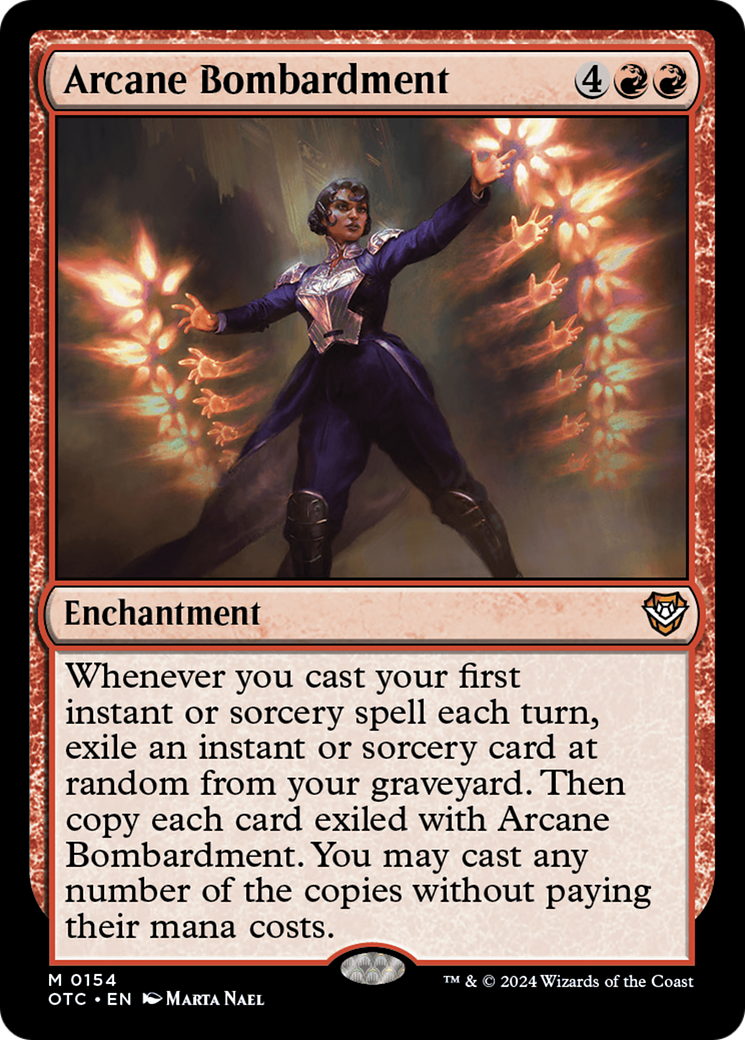 Arcane Bombardment (OTC) 154 - WZRD TCG