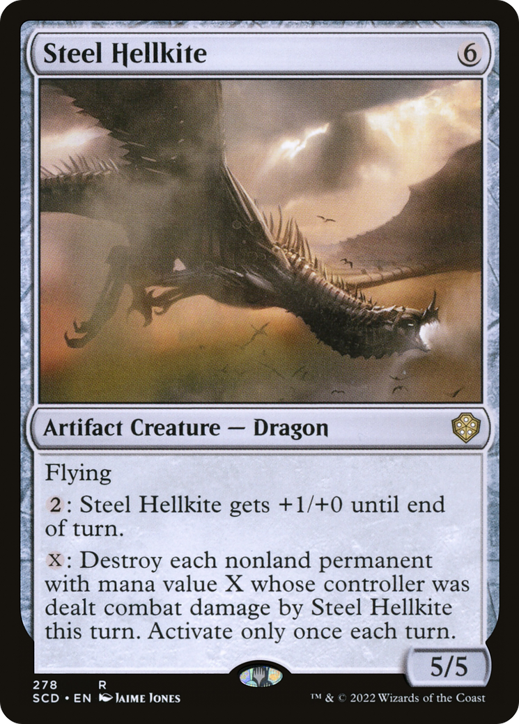 Steel Hellkite (SCD) 278 - WZRD TCG