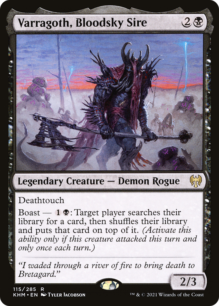 Varragoth, Bloodsky Sire (KHM) 115