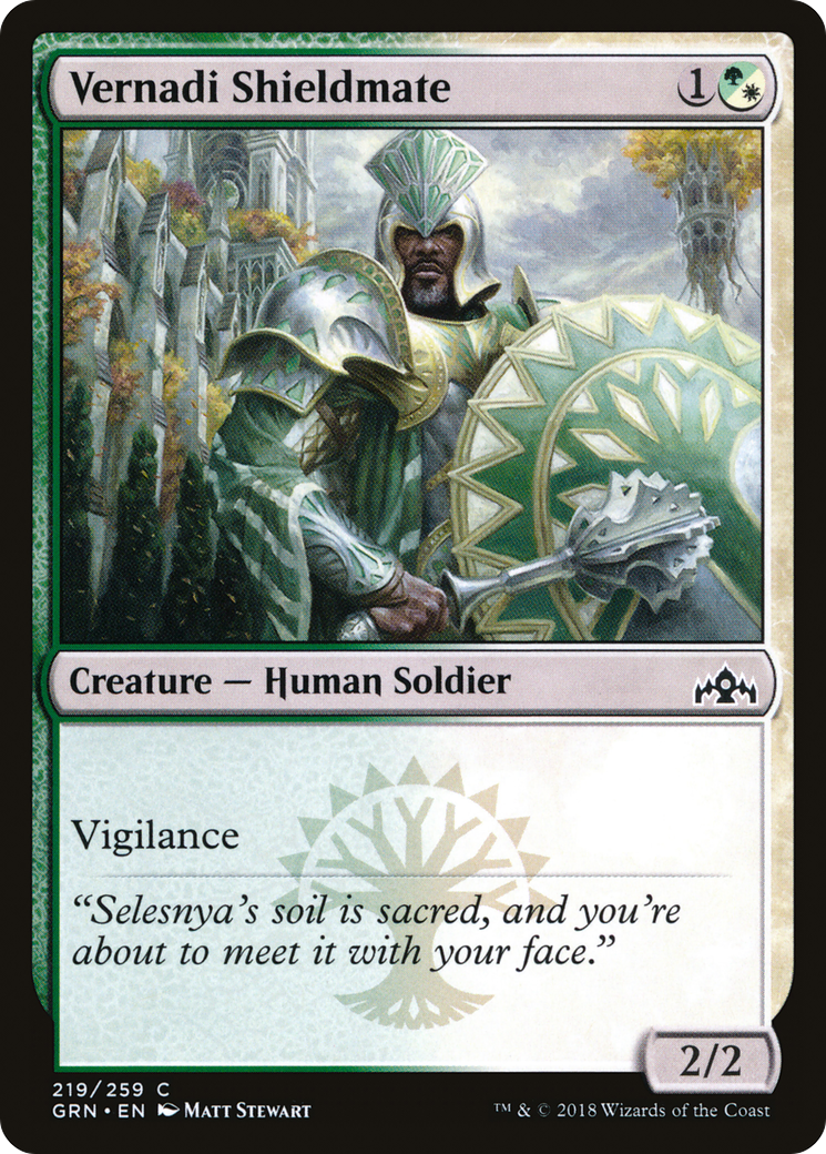 Vernadi Shieldmate (GRN) 219 - WZRD TCG