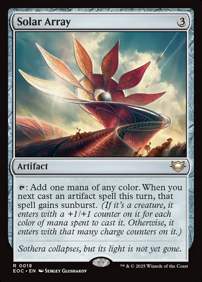 Solar Array (Edge of Eternities Commander) [#38]