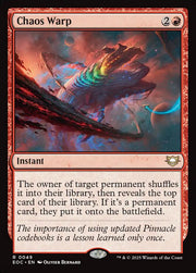 Chaos Warp (Edge of Eternities Commander) [#49]