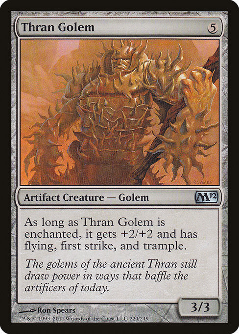 Thran Golem front