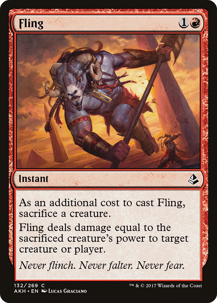 Fling (AKH) 132 - WZRD TCG