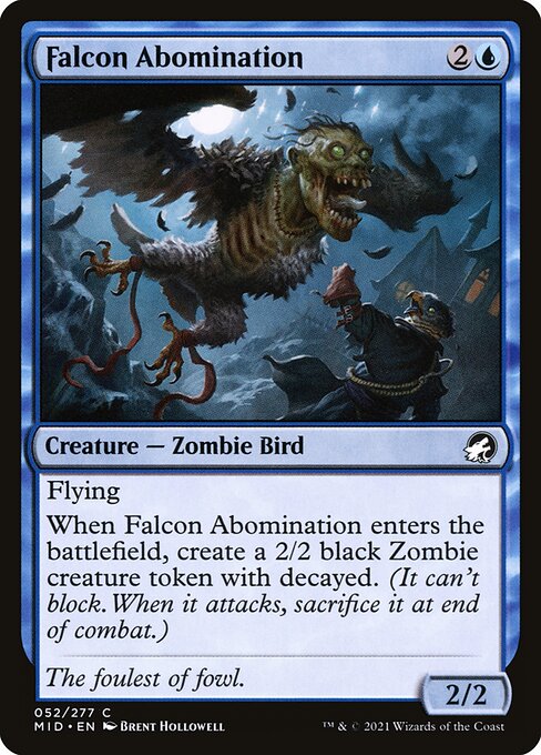 Falcon Abomination front