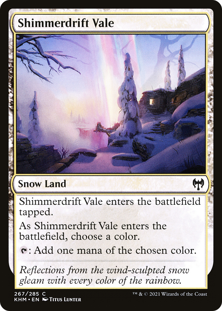 Shimmerdrift Vale (KHM) 267 - WZRD TCG