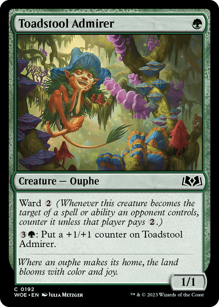 Toadstool Admirer (WOE) 192