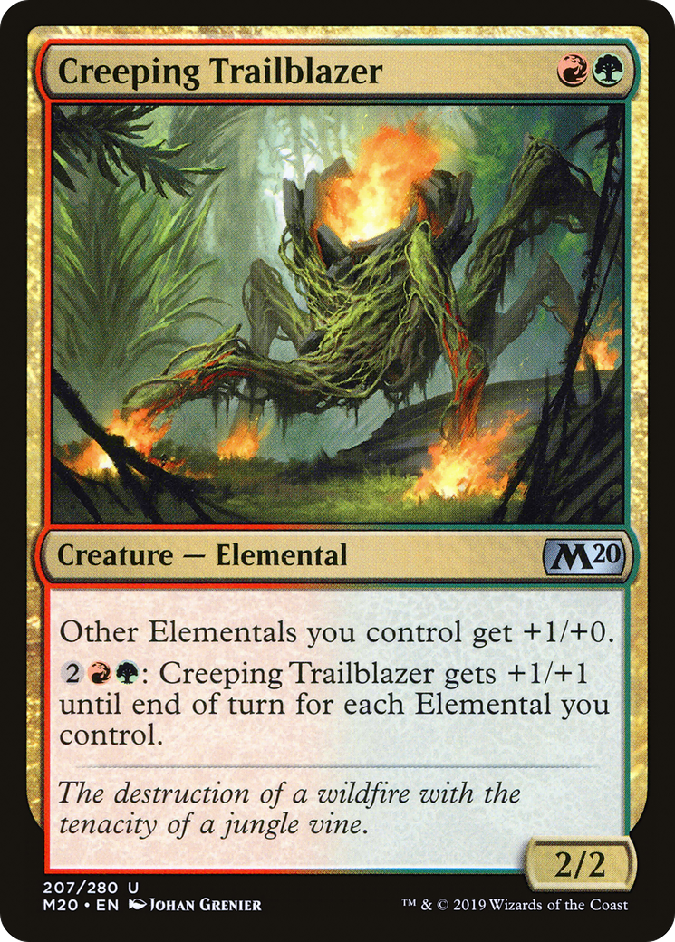 Creeping Trailblazer (M20) 207 - WZRD TCG