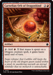 Carnelian Orb of Dragonkind (FDN) 534 - WZRD TCG