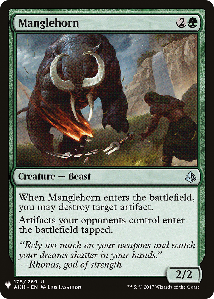 Manglehorn (PLST) AKH-175