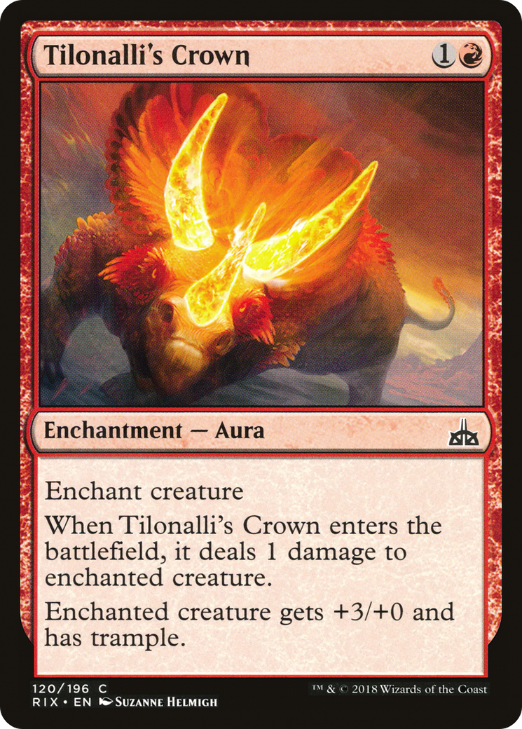 Tilonalli's Crown (RIX) 120 - WZRD TCG