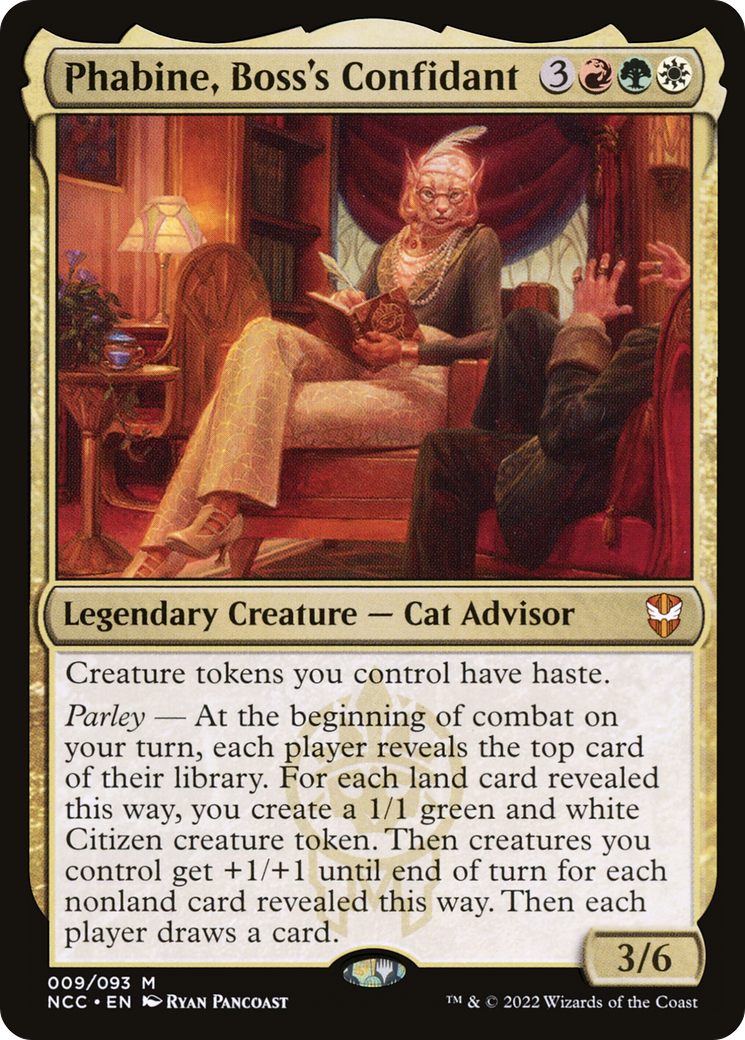 Phabine, Boss's Confidant (NCC) 9