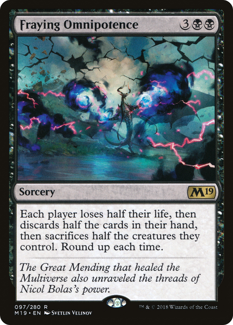 Fraying Omnipotence (M19) 97