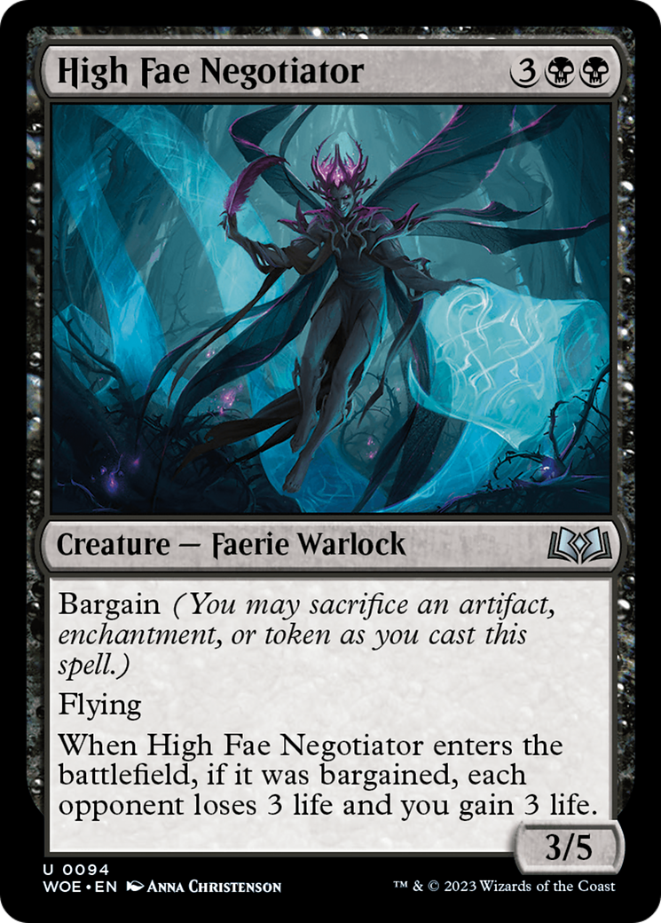 High Fae Negotiator (WOE) 94 - WZRD TCG
