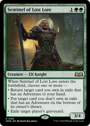 Sentinel of Lost Lore (WOE) 184 - WZRD TCG